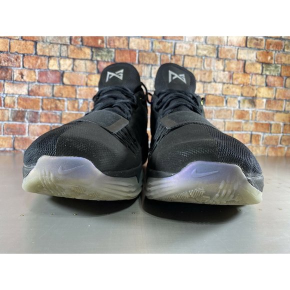 NIKE PAUL GEORGE PG 1 TS PROTOTYPE PRE-HEAT SHINING BLACK NASA 911082-099 16 - Picture 2 of 10